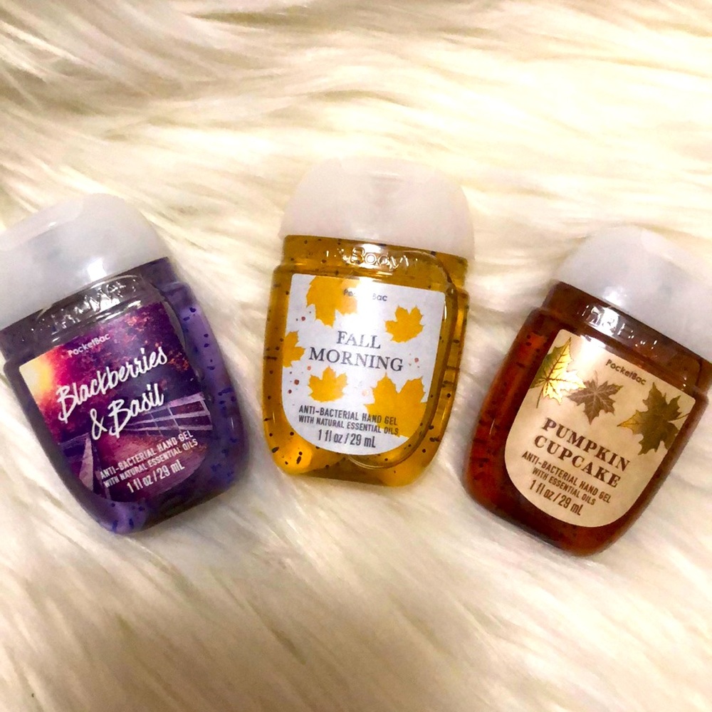 Bath and Bodyworks hand sanitizer 3 bundle NWT